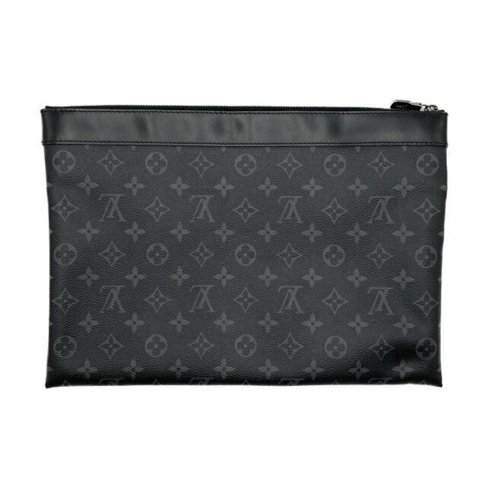 Louis Vuitton Monogram Eclipse Black Canvas Clutc… - image 2
